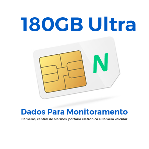 Chip de Dados 180GB Ultra para Câmera de Segurança