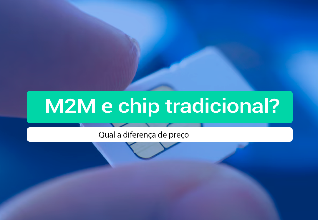 Qual A Diferença De Preço Entre Chip M2M E Chip Tradicional Chip tradicional é focado em telefonia, internet e sms, enquanto o chip M2M é focado em IOT (rastreamento, alarmes, pagamentos e mais...)