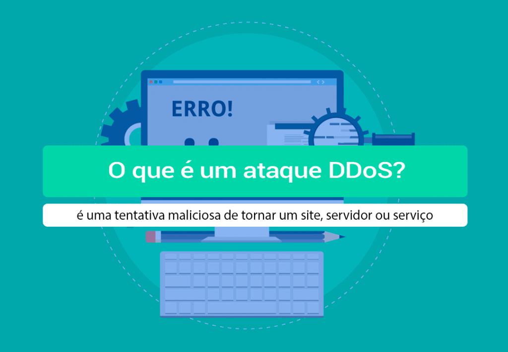 Ataque DDoS: O Que é, Como Funciona? O ataque DDoS (Distributed Denial of Service) consiste em sobrecarregar um servidor com um volume anormal de acessos feito por hackers.