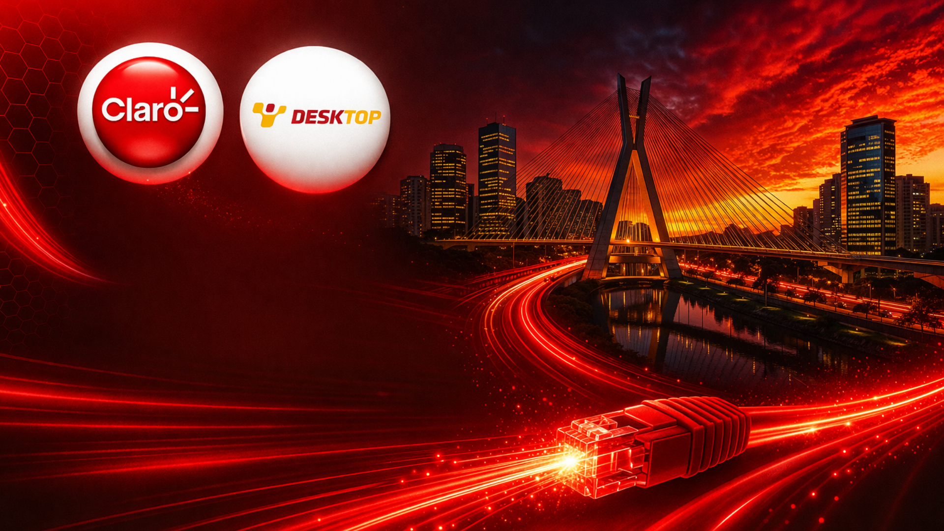 claro-compra-desktop-impacto-mercado-fibra-2 A consolidação da Desktop pela Claro reforça uma verdade absoluta no mundo dos negócios atual: a conectividade é o novo oxigênio. Seja através de uma fibra óptica de ponta ou de um chip de dados para empresas, a velocidade com que a informação circula define o sucesso da operação.